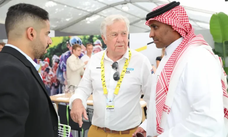 رئيس الاتحاد السعودي للدراجات يلتقي مسؤولي شركة GreenEDGE Cycling
